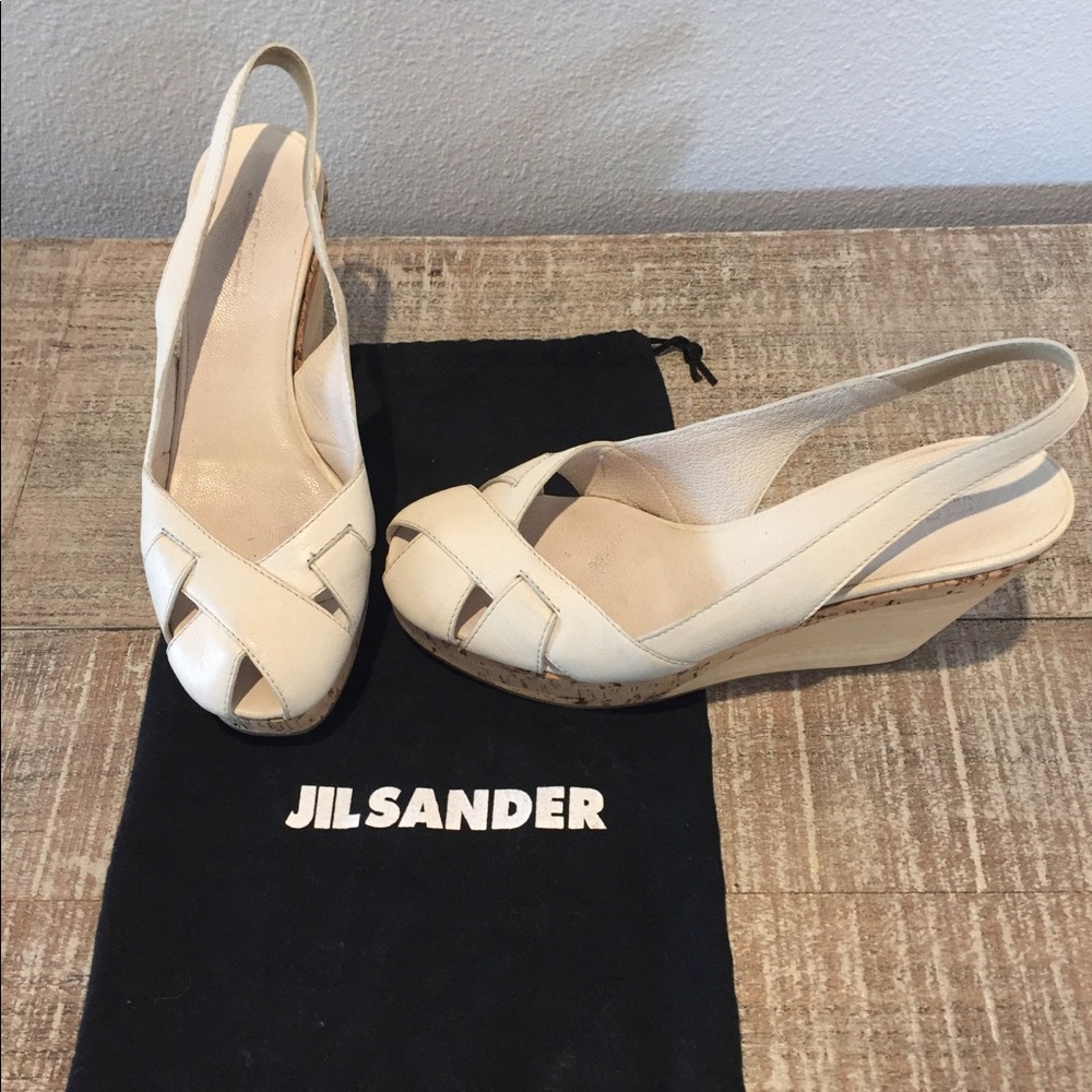 Jil Sander Wedge Sandal